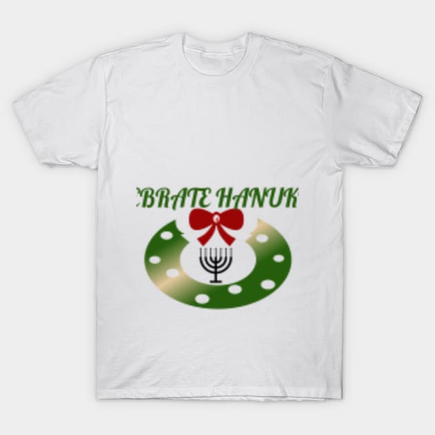 HANUKKAH JEWISH HOLIDAY T-SHIRT T-Shirt by yassinostore